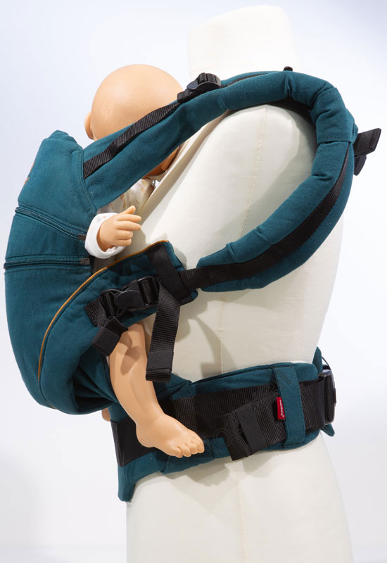 Manduca XT denimteal toffee front
