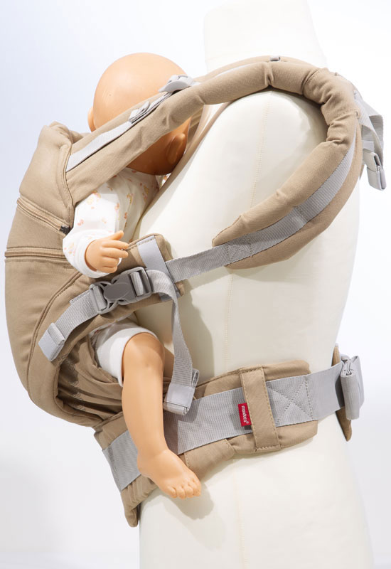 Manduca XT Babytrage Monochrome nougat front