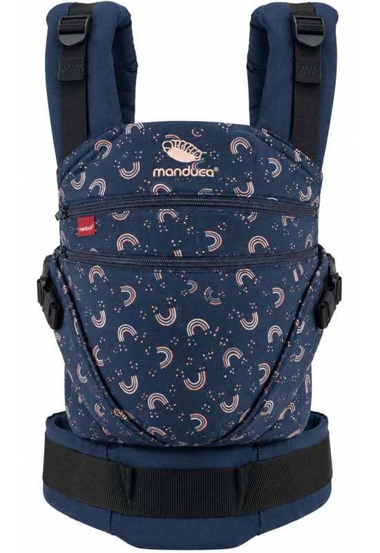 Manduca XT Babytrage Limited Edition Rainbow night front