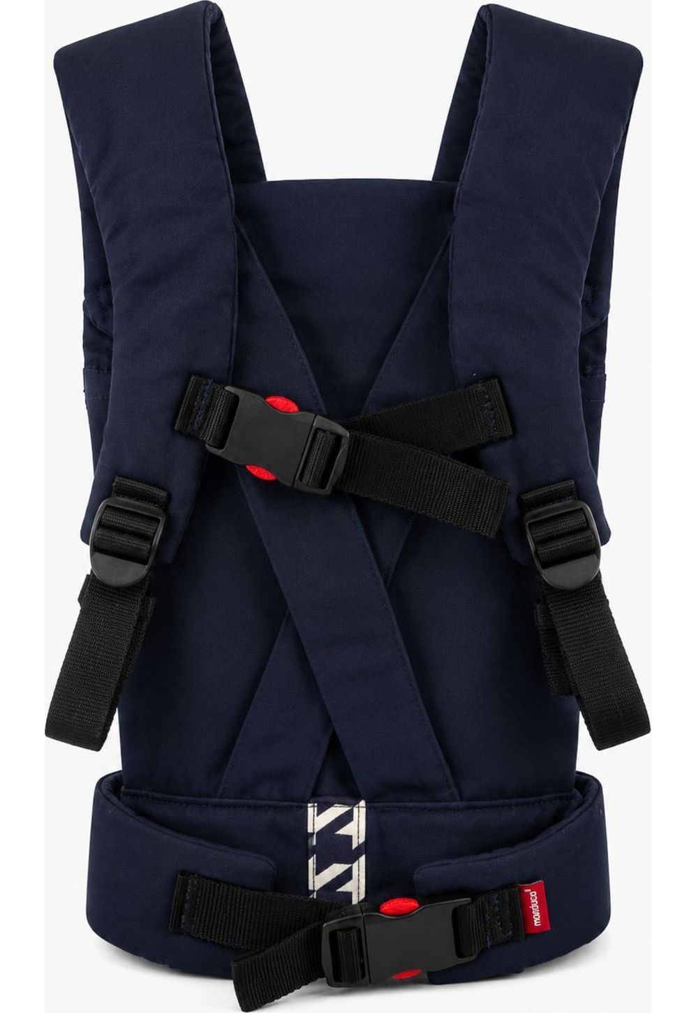 bellybutton by Manduca Doll Carrier Puppentrage Pepita navy hinten