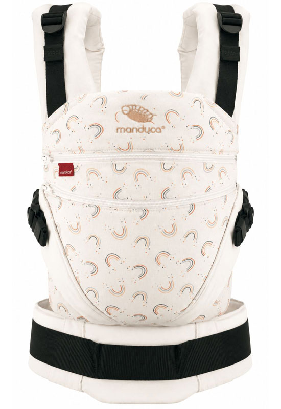 Manduca XT Babytrage Limited Edition Rainbow day front