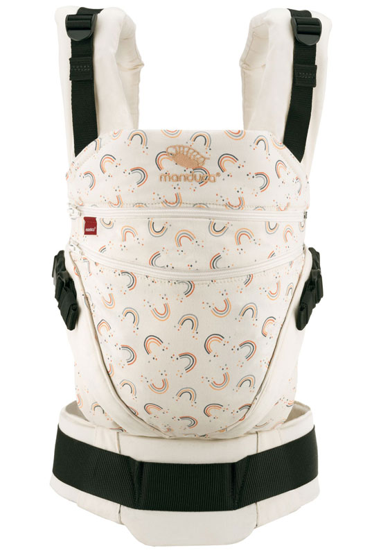 Manduca XT Rainbow Day front