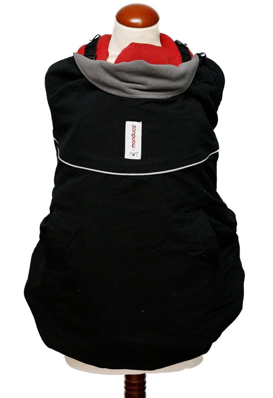 Manduca by Mam Winter Deluxe Cover black stormcloud