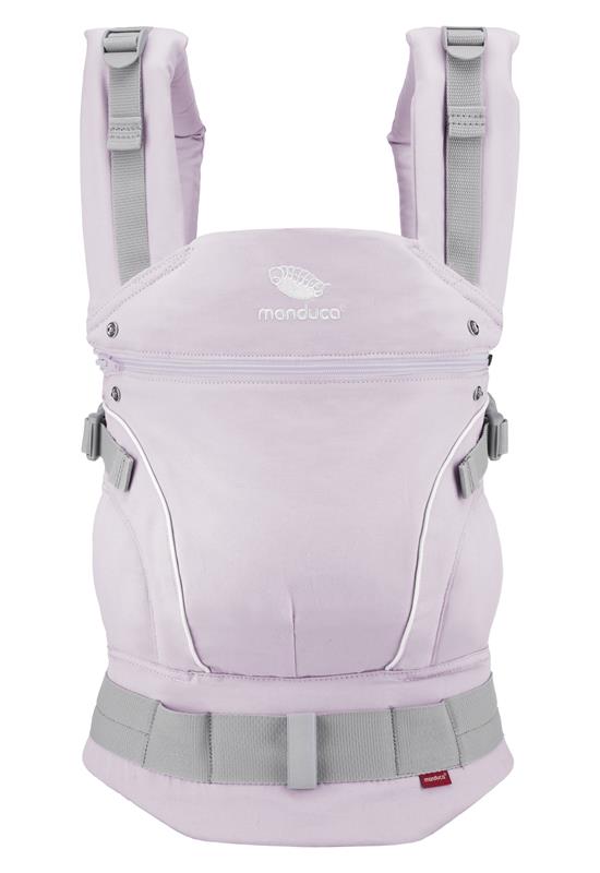 Manduca First Monochrome Babytrage lavender front