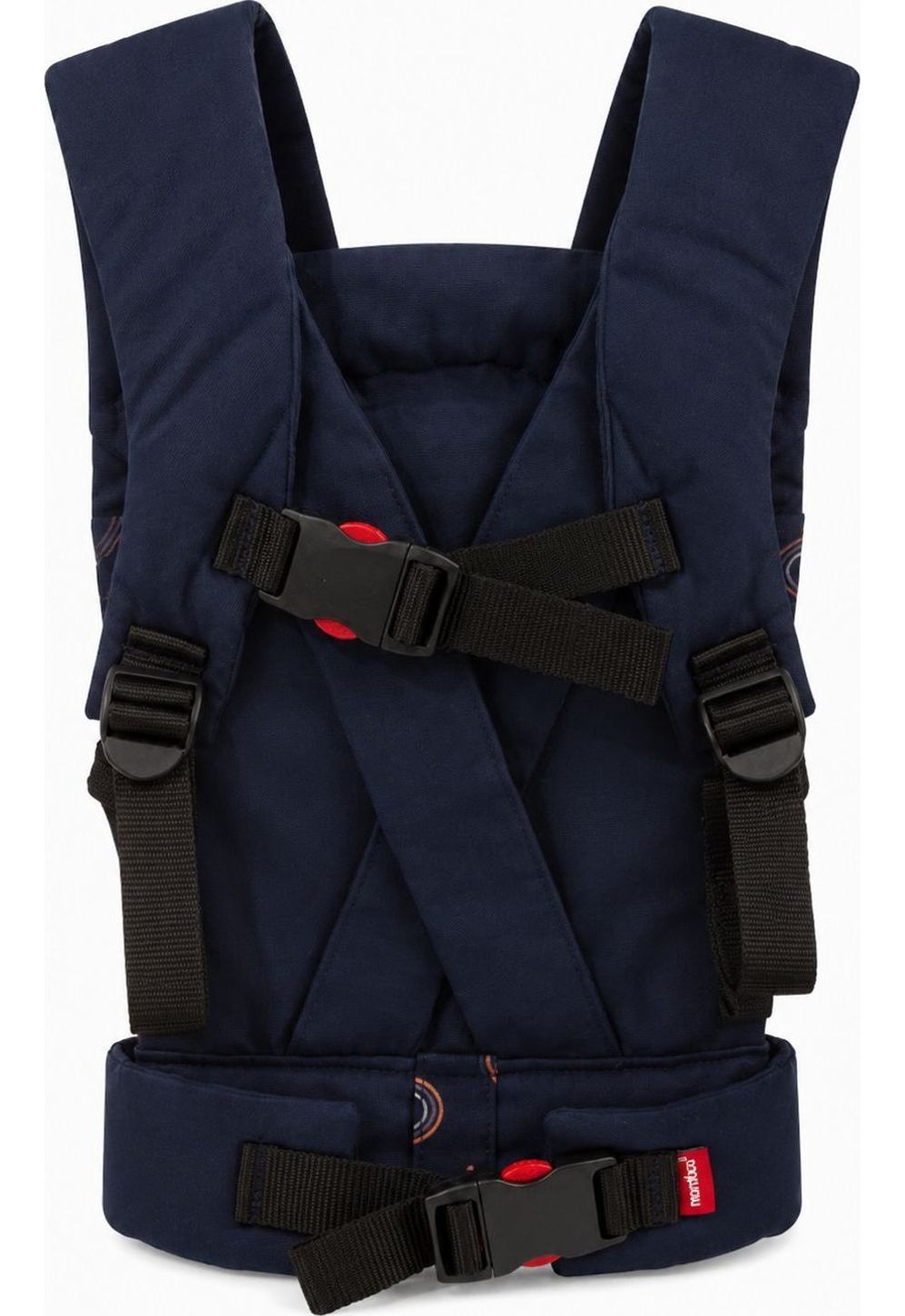 Manduca Doll Carrier Puppentrage Rainbow Night hinten