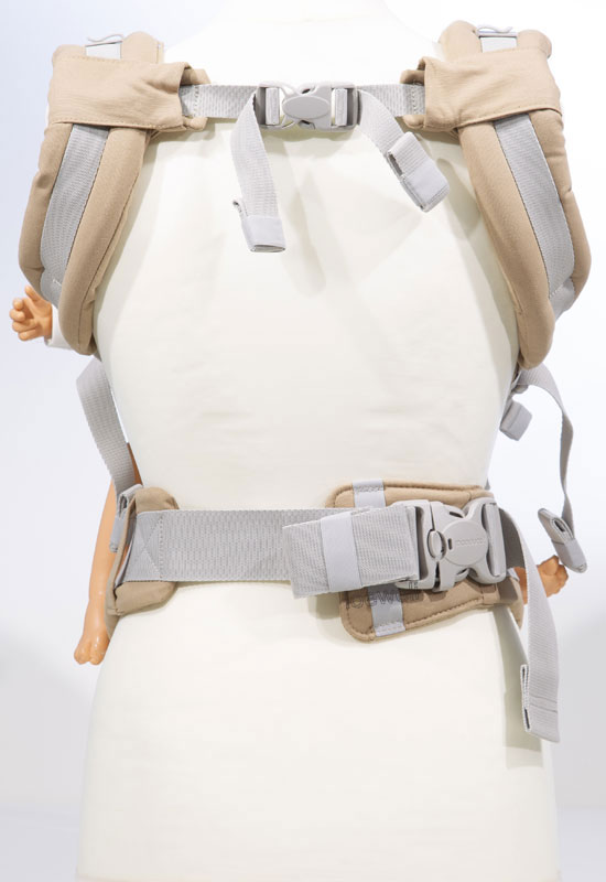 Manduca XT Babytrage Monochrome nougat buckle