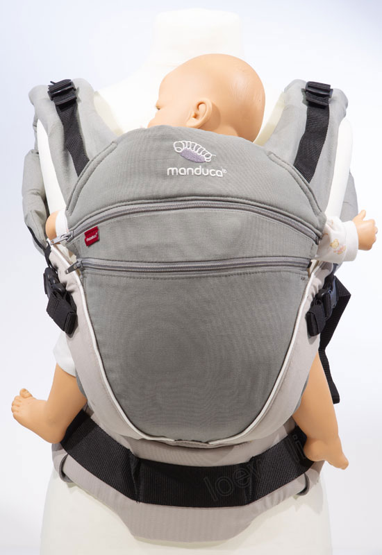 Manduca XT Babytrage grey white