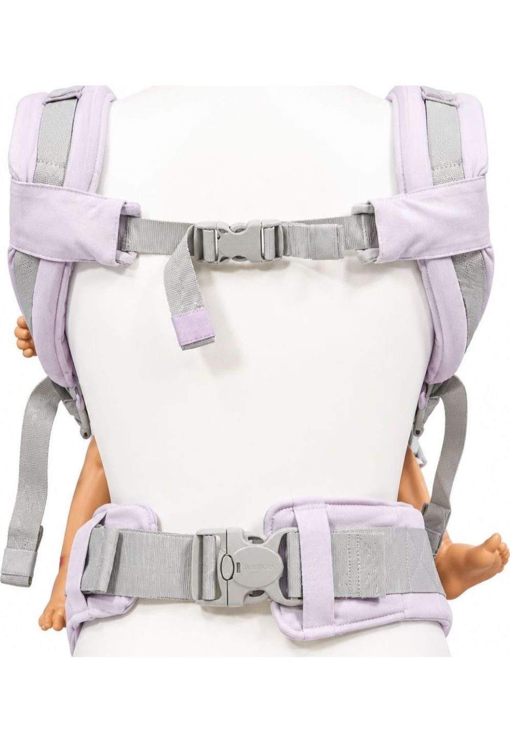 Manduca XT Monochrome Lavender detail