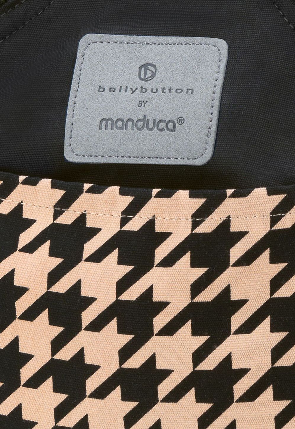 ballybutton by Manduca DollCarrier Pepita black