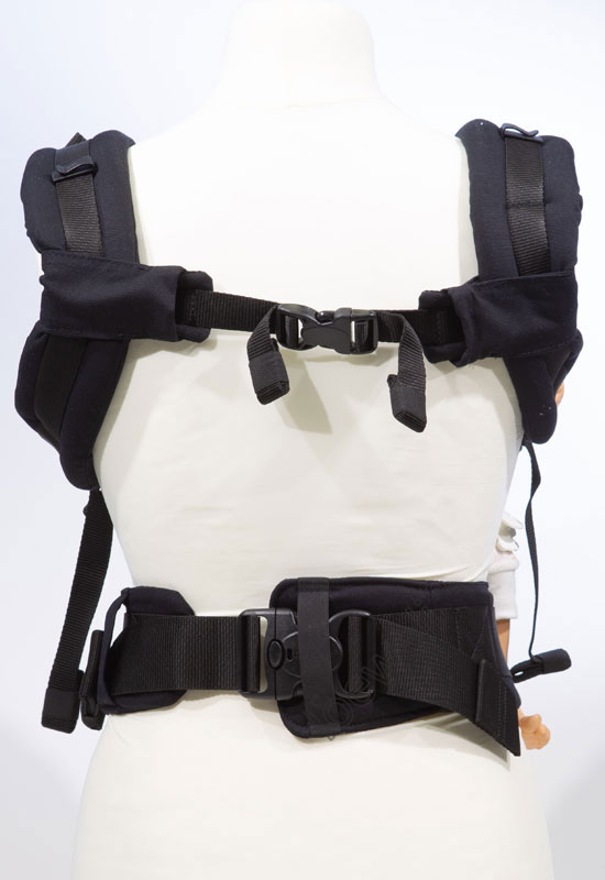 Manduca XT Babytrage Monochrome obsidian buckle