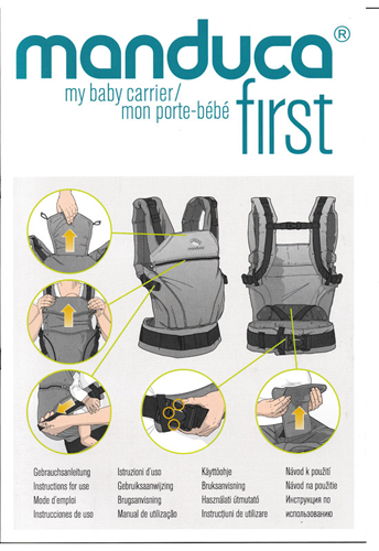 Manduca First Babytrage Anleitungen