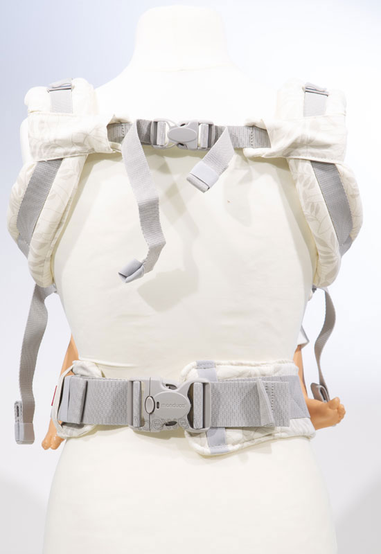 Manduca XT Babytrage Limited Edition Botanic vanilla detail