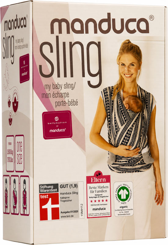 bellybutton by Manduca Sling - Pepita black