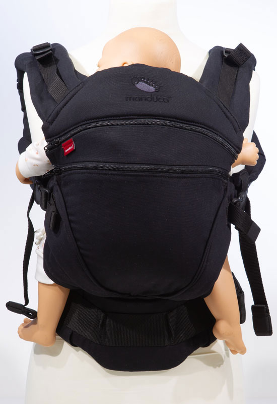 Manduca XT Babytrage Monochrome obsidian