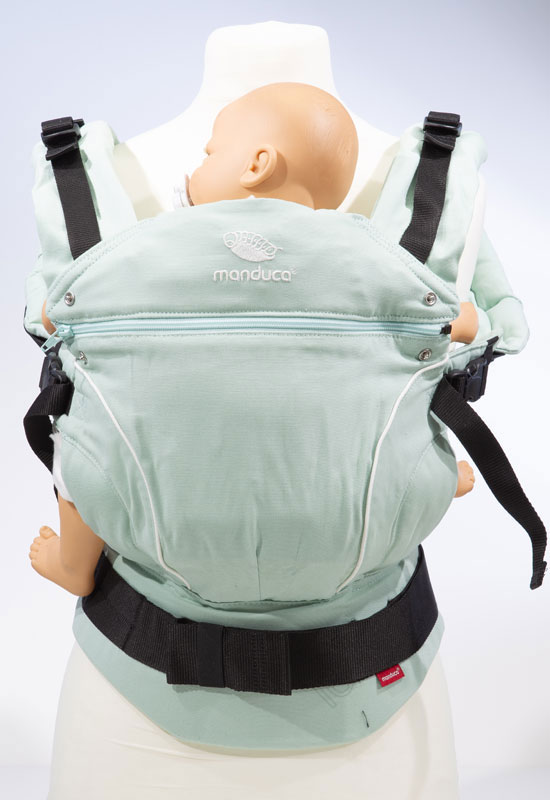Manduca First Pure Cotton Babytrage  mint