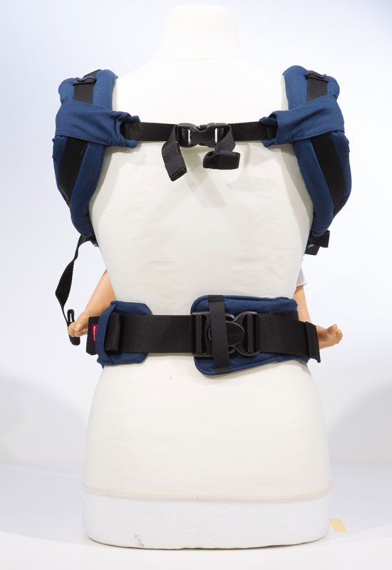 Manduca XT denimblue toffee detil
